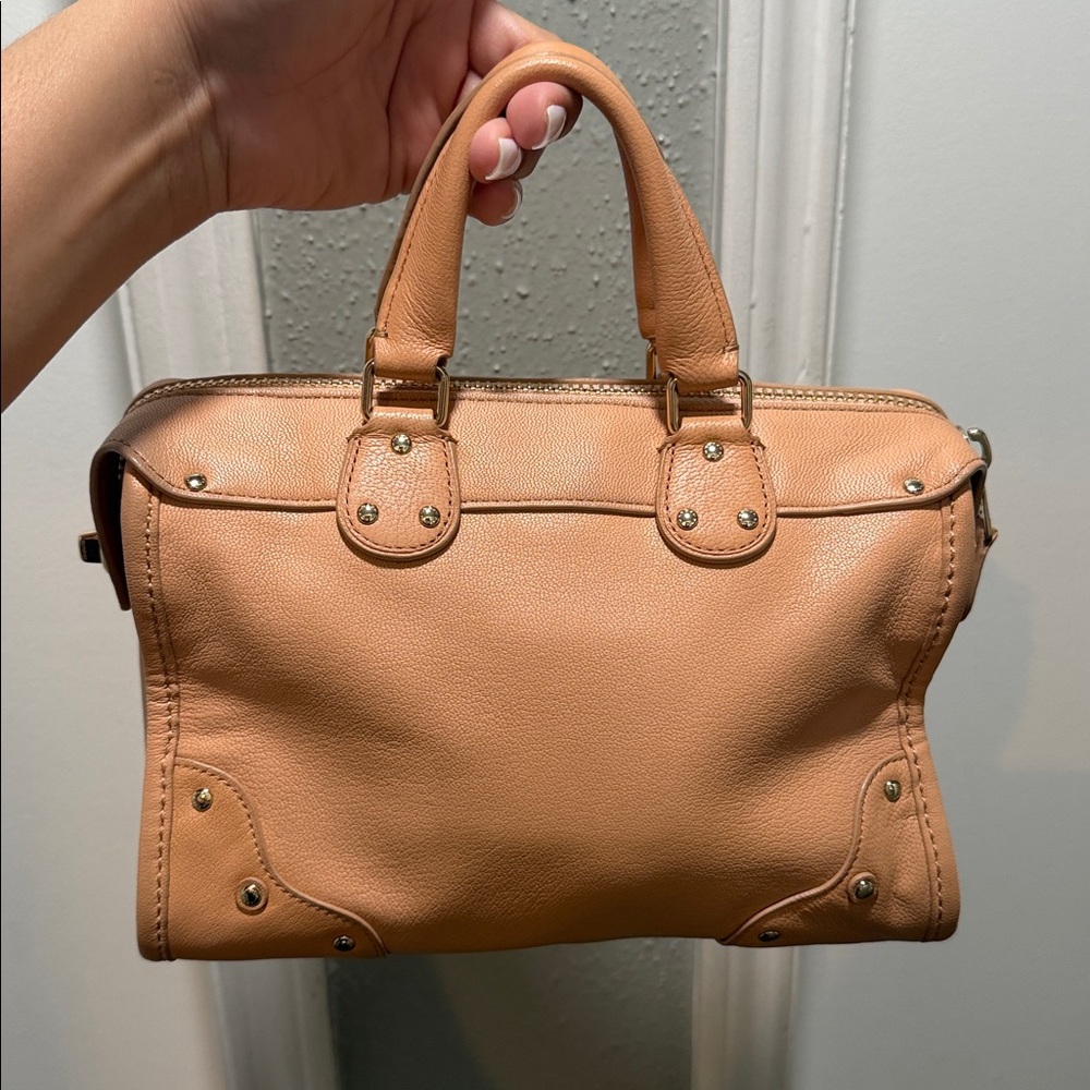 Coach apricot Leather Handbag - Picture 11 of 16